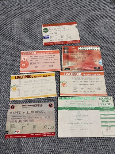 Liverpool ticket stub - ticket,
