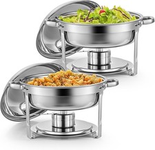Wilprep 5L Round Chafing Dish