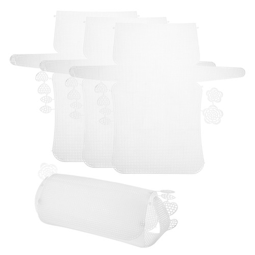4pcs plastic mesh canvas - plastic,