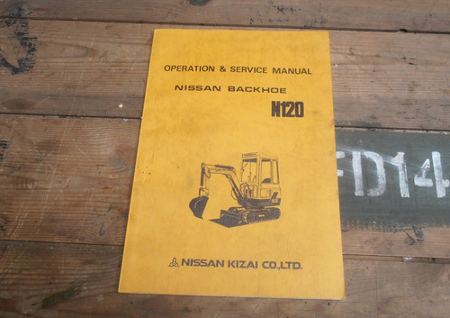 Nissan backhoe n120 operation - backhoe,