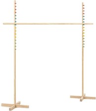 Wooden Limbo Set for Kids and