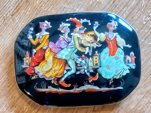 Franklin mint china pulcinella - china,