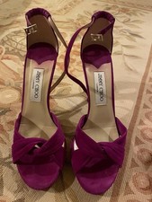 Jimmy Choo Macy Magenta Suede