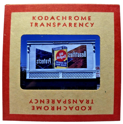 Kodachrome red border - kodachrome, slide