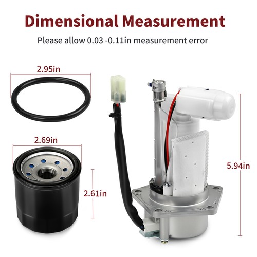 Fuel pump oil filter for - pump,