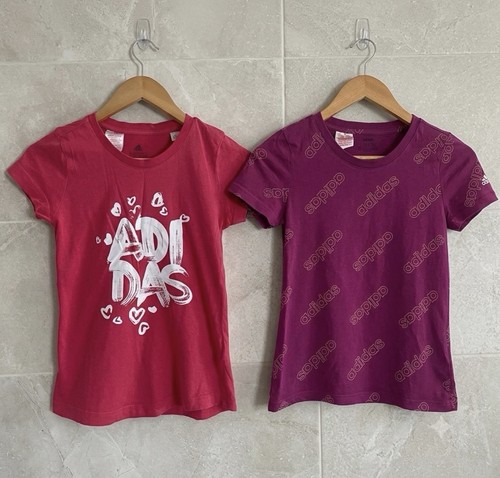 Adidas girls pink shirt - girls,