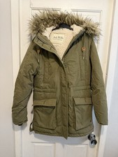 Jack Wills Parka Coat Size 8
