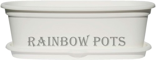 Plastic plant pots - plastic,