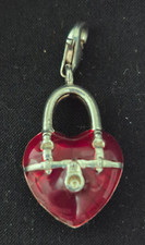 Thomas Sabo Charm Club charm sterling Silver & red enamel heart handbag