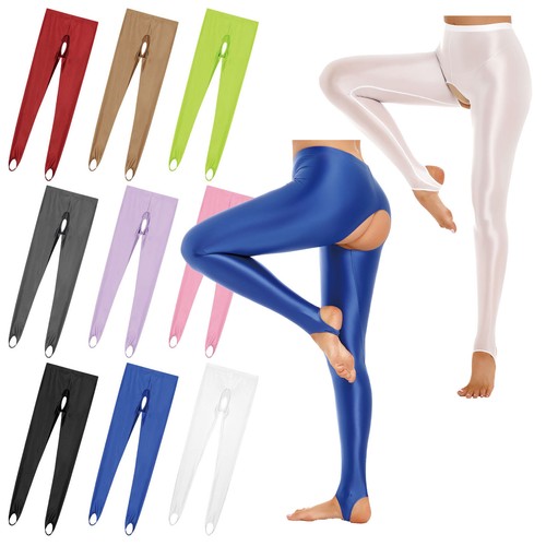 Iefiel womens shiny crotchless - iefiel,