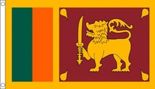 SRI LANKA FLAG 5' x 3' Asia