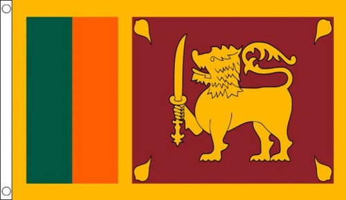 Sri lanka flag 3 asia - flag, 3'