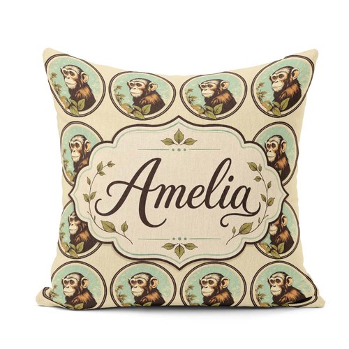 Cushion throw pillow vintage - pillow,