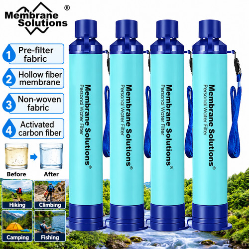 Personal water filter - filter, straw
