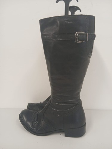 Tamaris ladies black leather - black,