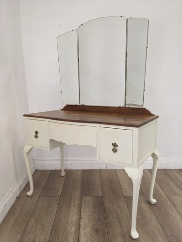 Dressing table white - dressing, painted