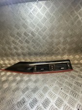 2012 BMW 3 Series Complete Centre Dash Air Vent Grille Black/Red Trim 921855215