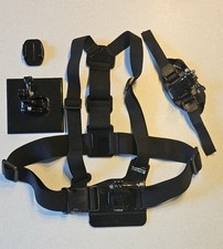 GoPro Chests Strap, Hand Strap, Pedestal Mount, Stick-on Mount