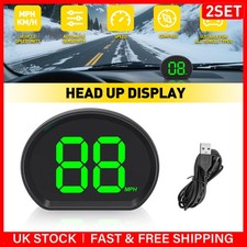 2x Universal MPH GPS