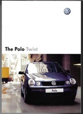 Volkswagen Polo Twist 2003-2004 UK Market Sales Brochure 1.2, 1.4, SDi & TDi