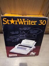 Canon starwriter 30 word processor