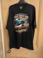 Street Machine Show 2015 T Shirt- Gildan Dry Blend- Size XL- Pit To Pit 23