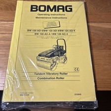 Bomag Tandem Vibrating Roller