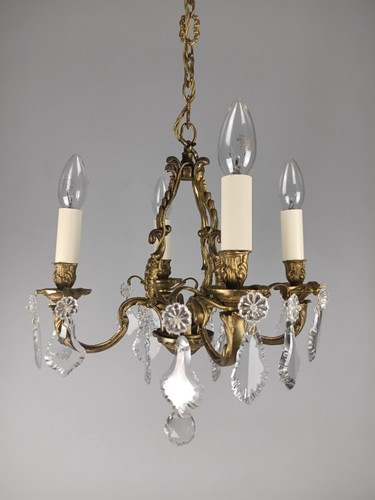 French gilded brass light - 4,