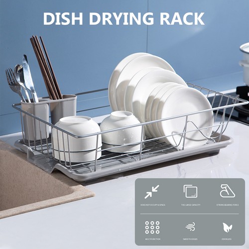Large dish drying rack drainer - dish,