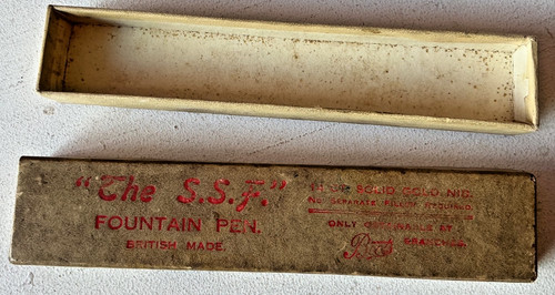 Fountain pen empty box ct - fountain,