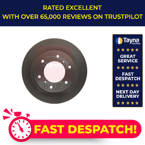 Brake discs pair vented - discs,
