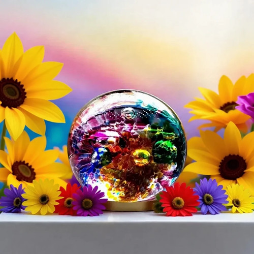 Caithness paperweight aura - caithness,