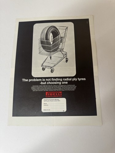 Original vintage 1969 pirelli - original,