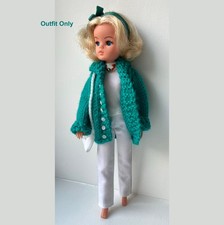 80s OOAK Sindy outfit cardigan