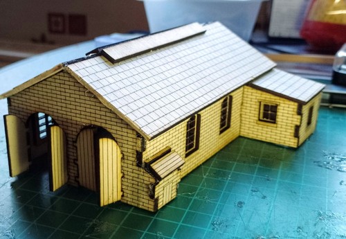 Gauge buildings kits engine - buildings,