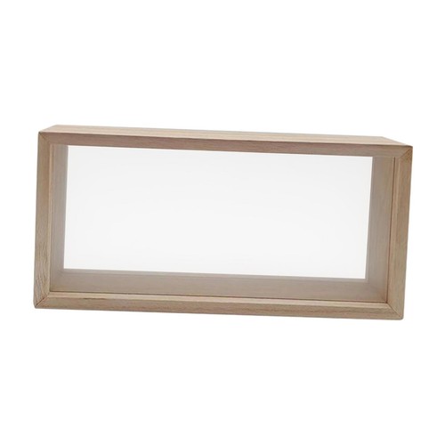 Wooden shadow box frame - shadow,