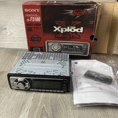 Sony xplod f5100 - xplod, fm/am