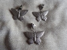 3 x BUTTERFLY  METAL TABLECLOTH WEIGHTS
