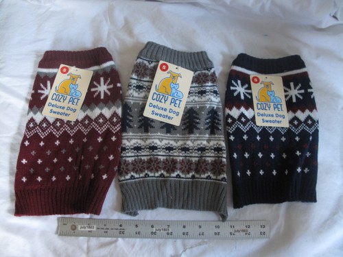 New cozy pet dog knit - new,