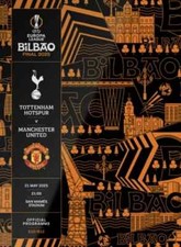 EUROPA LEAGUE FINAL 2025 MAN UTD TOTTENHAM PROGRAMME MANCHESTER SPURS