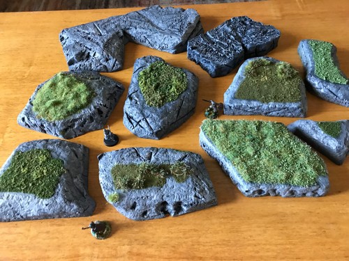 Wargaming hills terrain for - /,