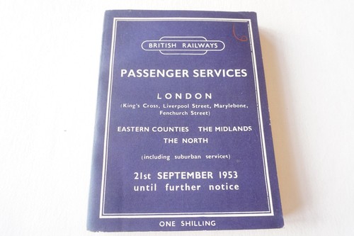 Sept 1953 eastern region - region, br