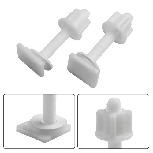 Toilet seat hinge repair - seat, bolts