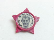 Vintage Football 1960s Plastic Star Badge Northampton Cobblers Gerry Branston ?