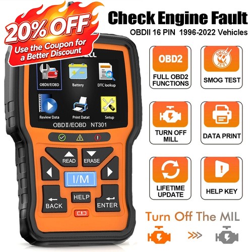 Foxwell nt301 car - car, code