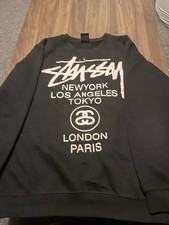 Stussy World Tour Black