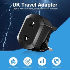 2 Pin to 3 Pin UK Battery