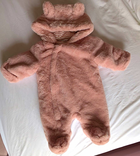Very newborn pink faux - very,