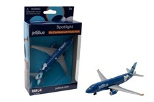 DARON JETBLUE SPOTLIGHT DIECAST MODEL PLANE RT1226