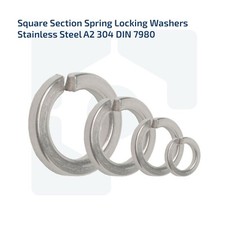 SPRING WASHERS SQUARE LOCK